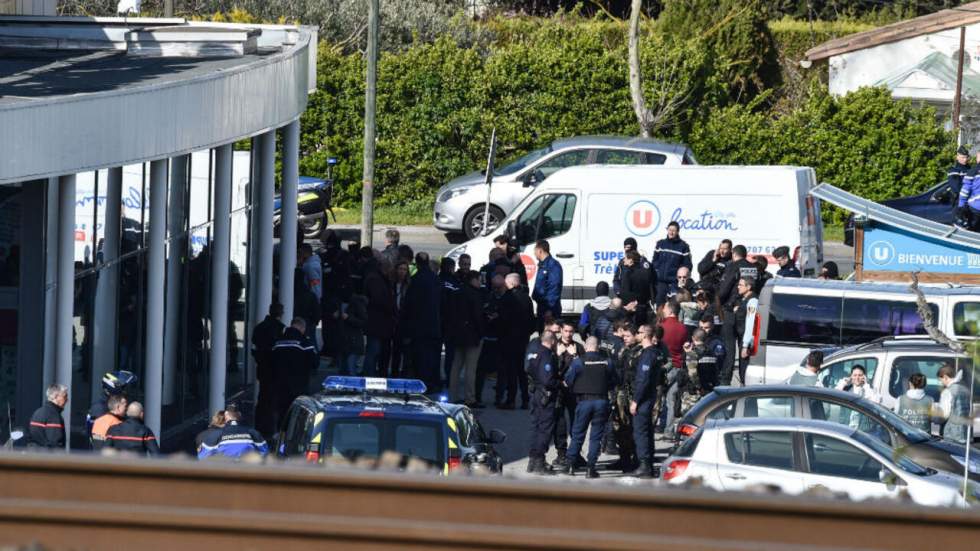 Attaque terroriste dans l'Aude : l'assaillant abattu à Trèbes était un petit délinquant fiché S