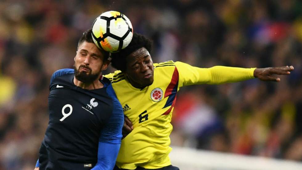 Football : les Bleus renversés à domicile par une surprenante Colombie