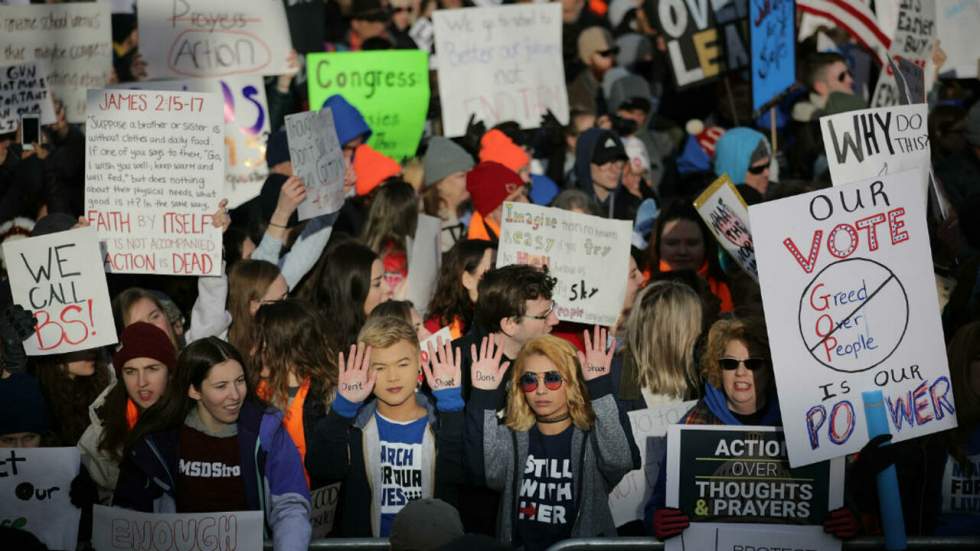 États-Unis : une grande marche pour un meilleur contrôle des armes à feu