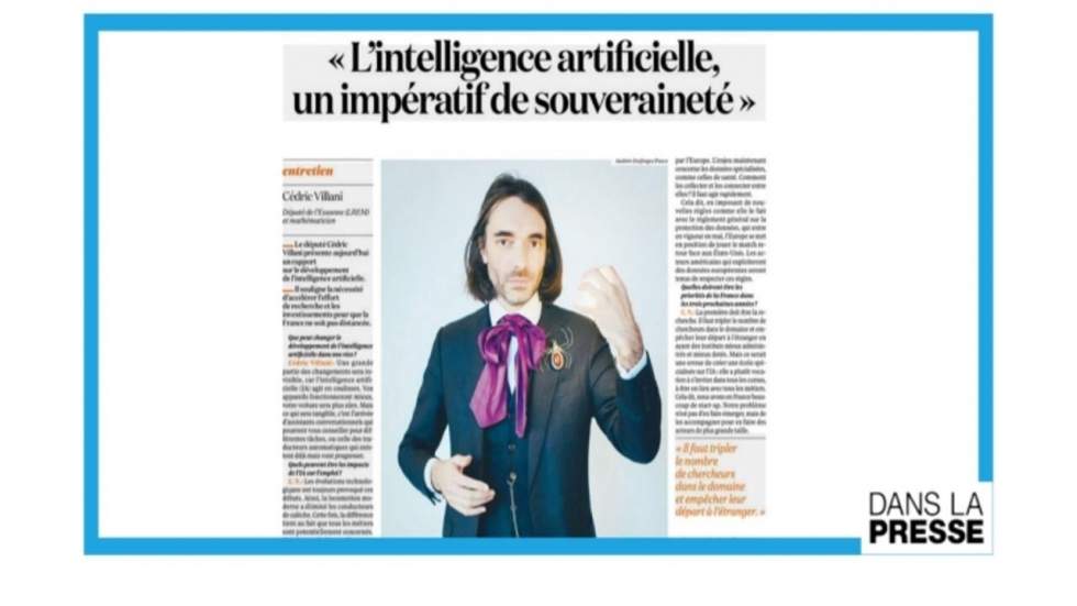 "L'intelligence artificielle, un impératif de souverainté"