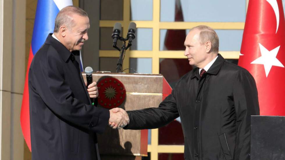 Erdogan et Poutine lancent la construction de la première centrale nucléaire de Turquie