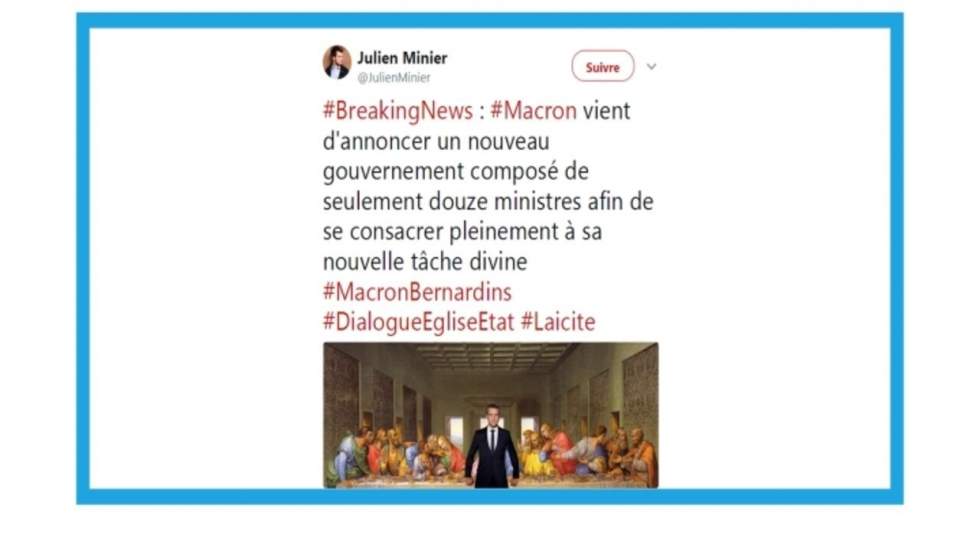 "La tâche divine d'Emmanuel Macron"