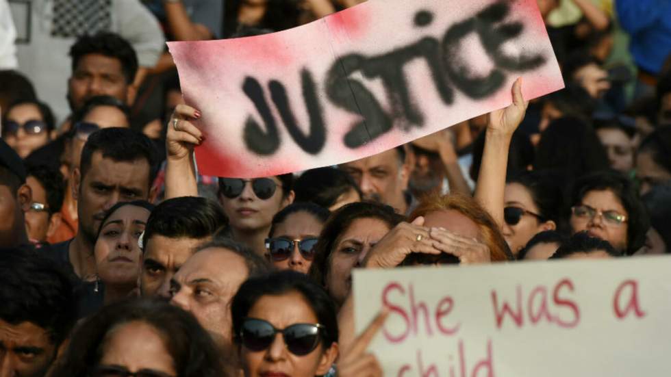 Le procès de huit hommes accusés du viol d'une fillette s'ouvre en Inde Le procès de huit hommes accusés du viol d'une fillette s'ouvre en Inde