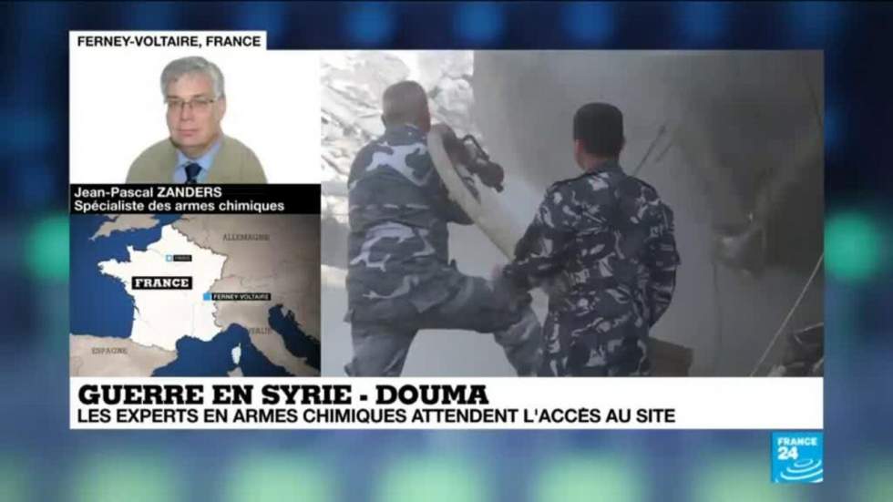 Attaque chimique de Douma : les casques blancs indiquent à l'OIAC où sont enterrés les corps