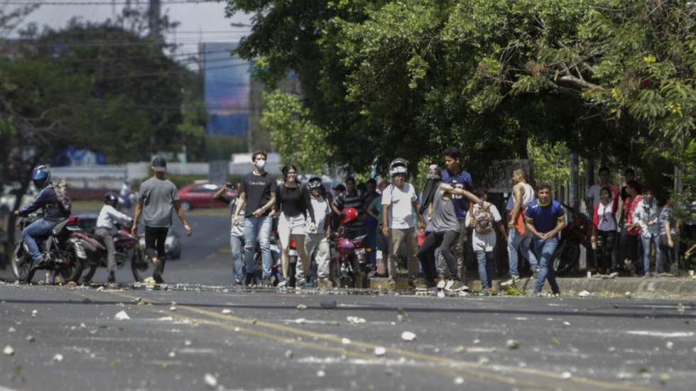Heurts meurtriers lors de manifestations contre la réforme des retraites au Nicaragua Heurts meurtriers lors de manifestations contre la réforme des retraites au Nicaragua