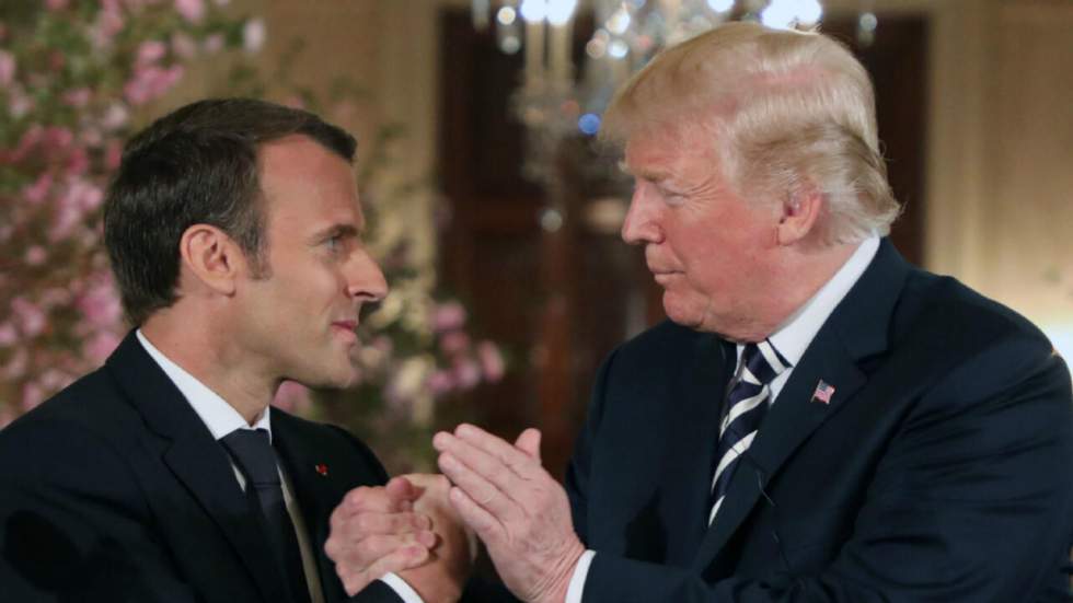 Trump et Macron annoncent des "positions communes" sur la Syrie et l'Iran