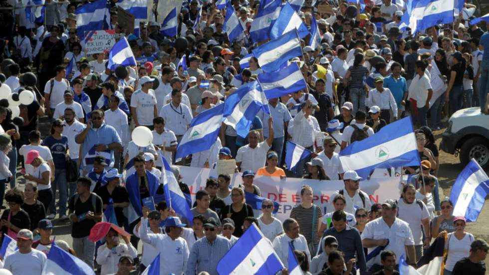 Poursuite des manifestations au Nicaragua malgré le retrait de la réforme des retraites Poursuite des manifestations au Nicaragua malgré le retrait de la réforme des retraites