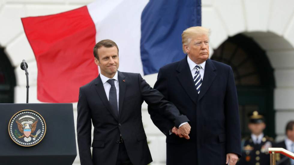 À Washington, Macron célèbre les "combats communs" de la France et des États-Unis