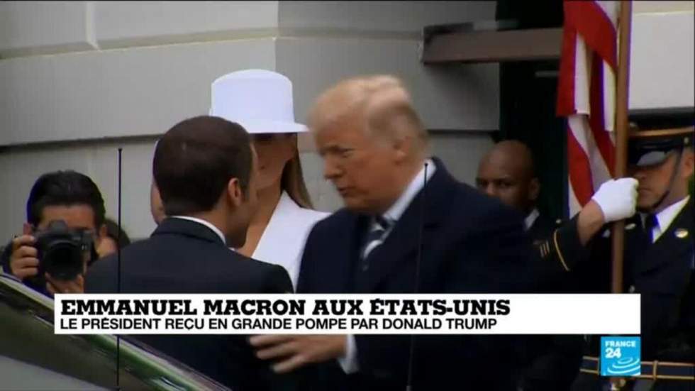 À Washington, Macron célèbre les "combats communs" de la France et des États-Unis