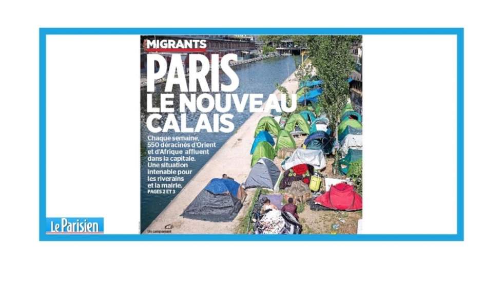 "Paris, le nouveau Calais"