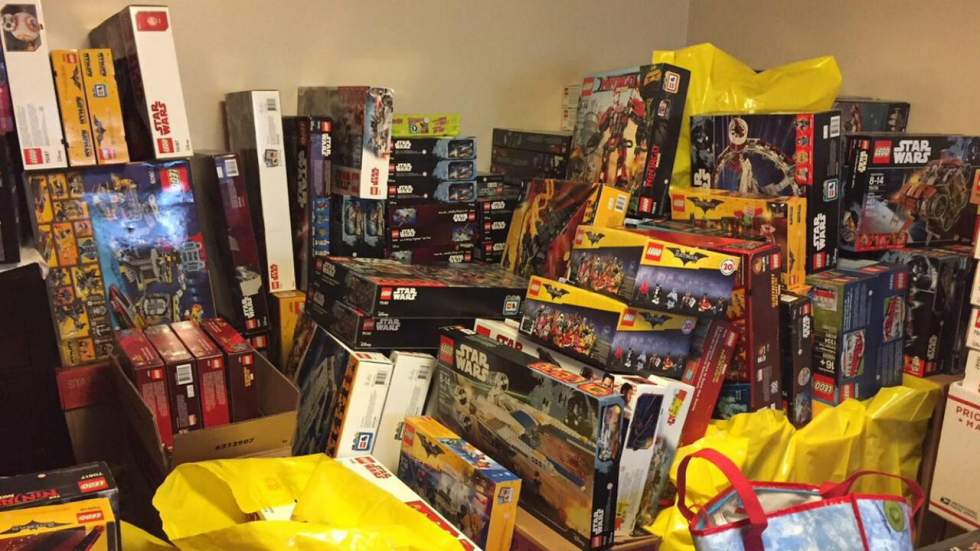 50 000 dollars de Lego volés ont été découverts dans un garage de Portland 50 000 dollars de Lego volés ont été découverts dans un garage de Portland