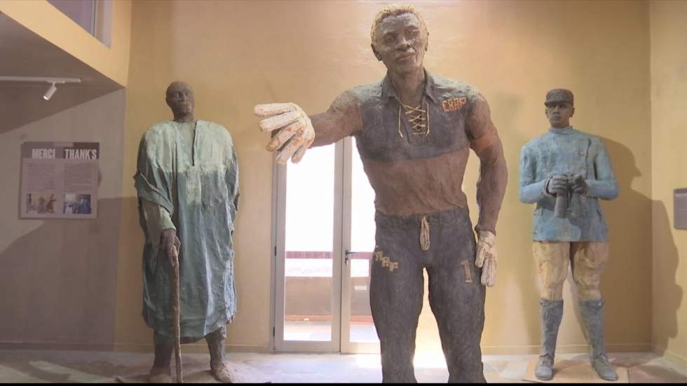 À Dakar, dans le studio-musée de l'artiste Ousmane Sow