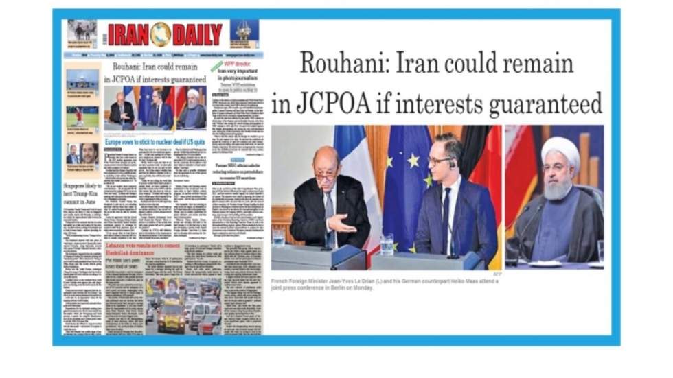 "Trump, quel pari sur le nucléaire iranien ?" "Trump, quel pari sur le nucléaire iranien ?"