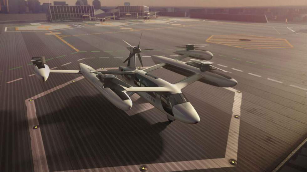 Uber s’associe avec l’U.S. Army, la NASA et plusieurs constructeurs aéronautiques pour créer les taxis volants du futur