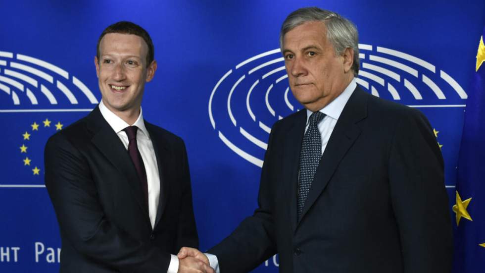 Le PDG de Facebook s’excuse devant le Parlement européen Le PDG de Facebook s’excuse devant le Parlement européen