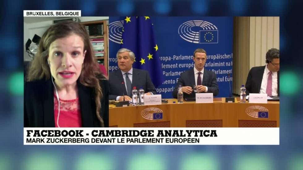 Le PDG de Facebook s’excuse devant le Parlement européen Le PDG de Facebook s’excuse devant le Parlement européen