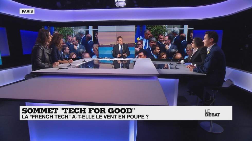 Sommet "Tech For Good" : la "French Tech" a-t-elle le vent en poupe ? Sommet "Tech For Good" : la "French Tech" a-t-elle le vent en poupe ?