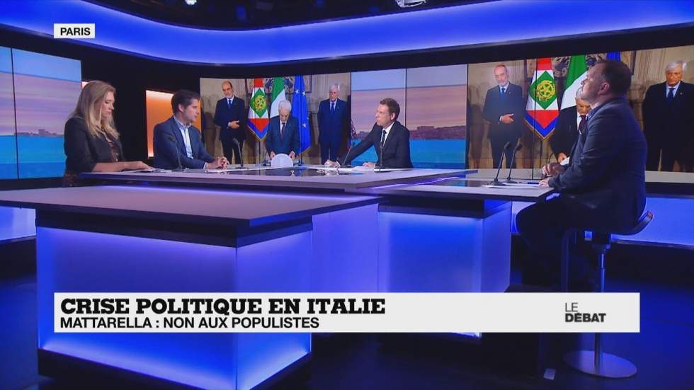 Crise politique en Italie : Sergio Mattarella dit "non" aux populistes