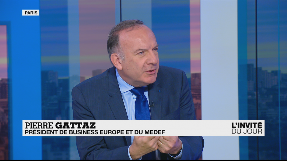 Pierre Gattaz : "Il faut un plan Marshall pour l'Afrique" Pierre Gattaz : "Il faut un plan Marshall pour l'Afrique"