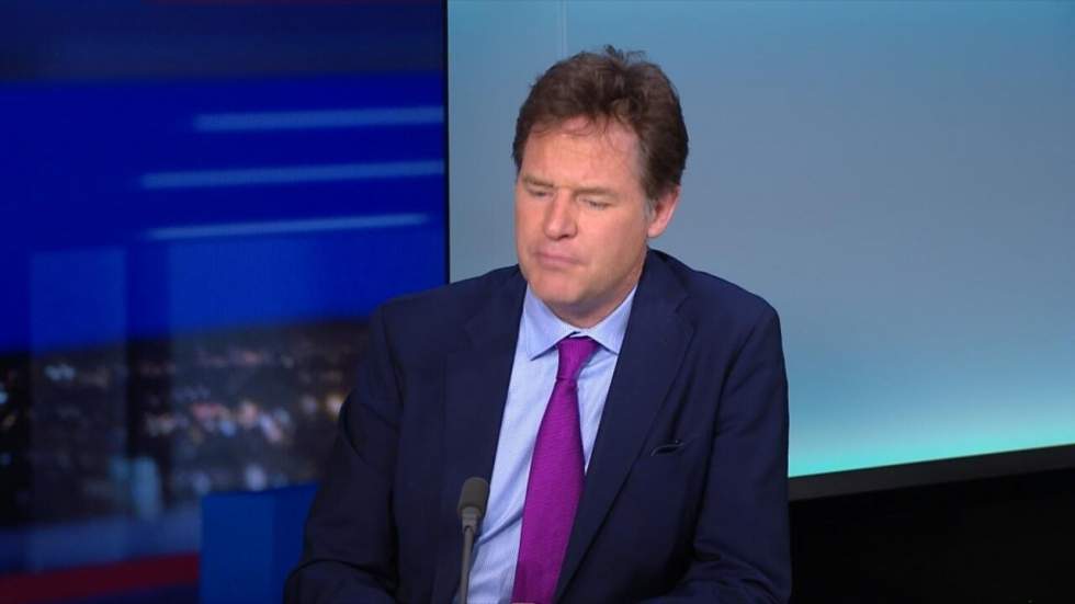 Nick Clegg : "Il faut organiser un référendum sur les termes du Brexit"