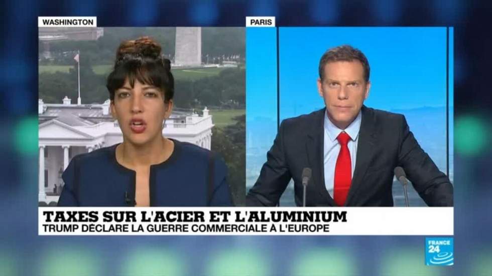 Washington impose des taxes sur l'acier et l'aluminium de l'Union européenne