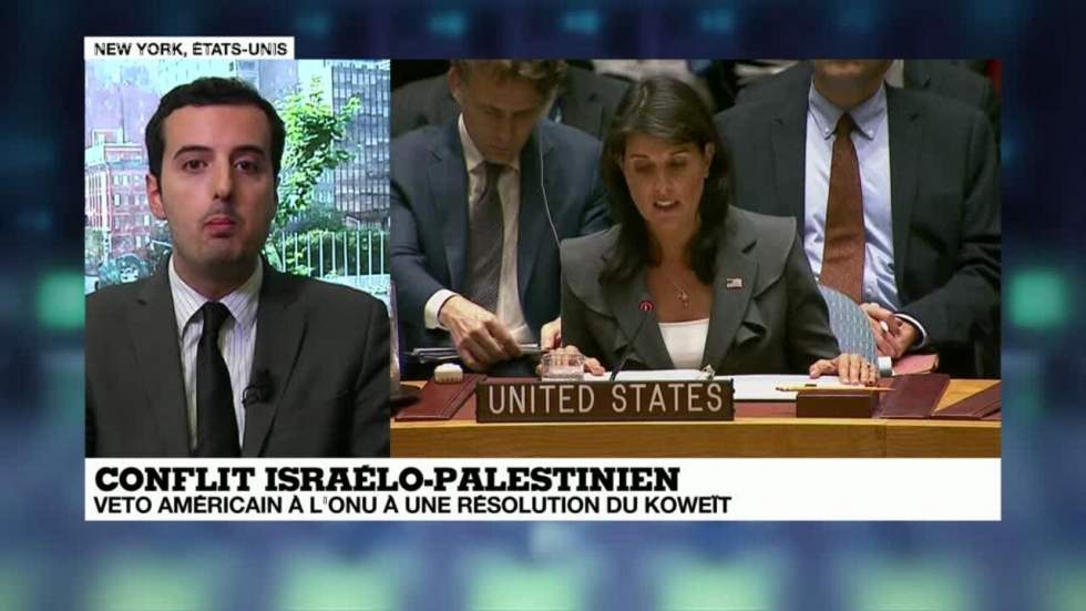 Les États-Unis s'opposent à une résolution à l'ONU visant à protéger les Palestiniens