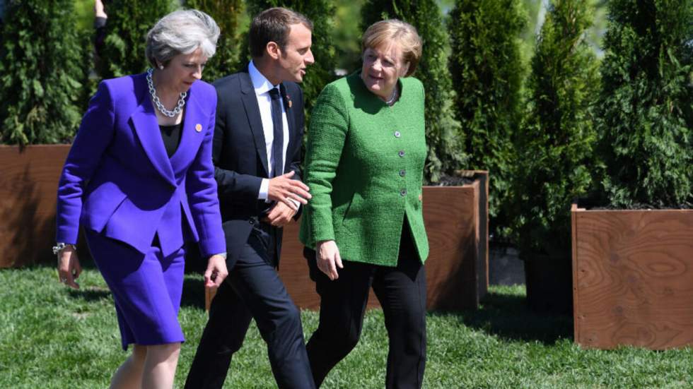 Russie, taxes commerciales, accord climat... Les Européens unis face à Trump au G7