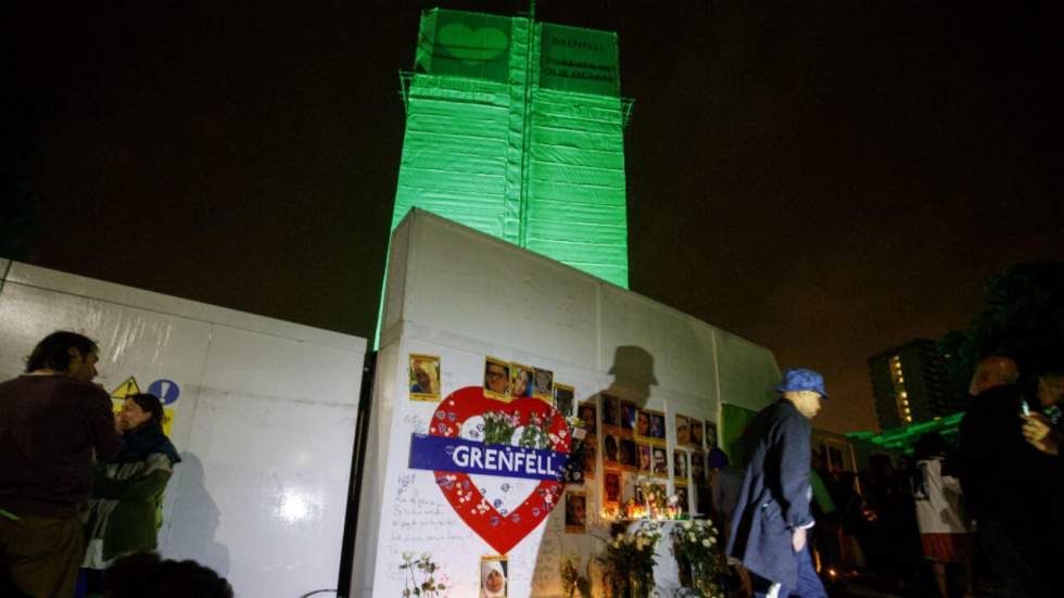 Un an après, Londres commémore l'incendie meurtrier de la tour Grenfell