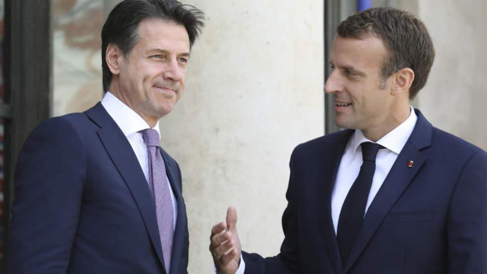 Macron et Conte affichent leur volonté d'une "meilleure" politique migratoire de Europe