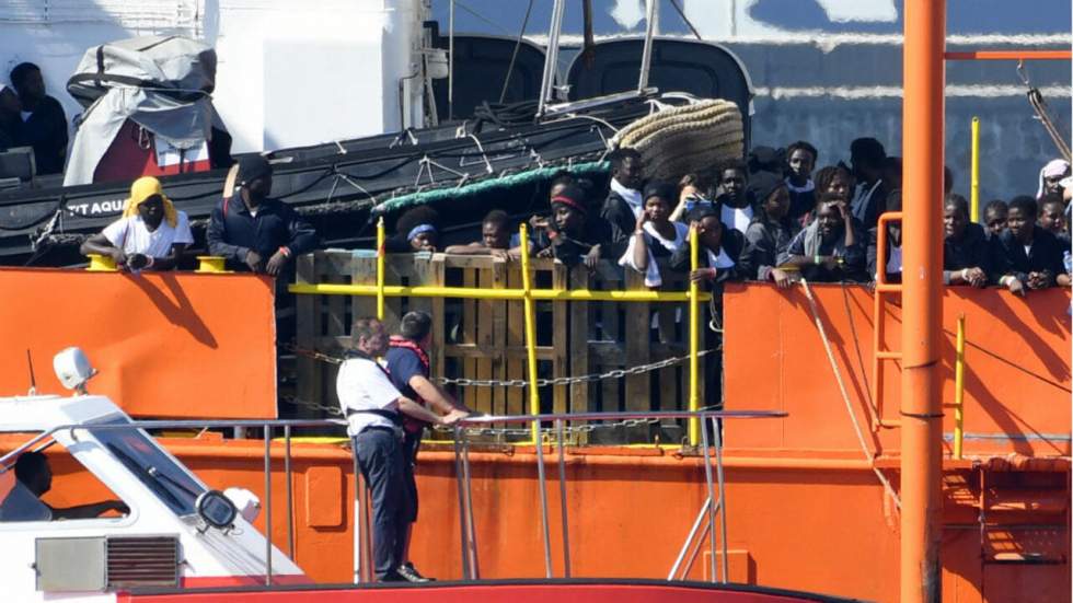 Après une semaine d'errance, les migrants de l'Aquarius sont arrivés en Espagne
