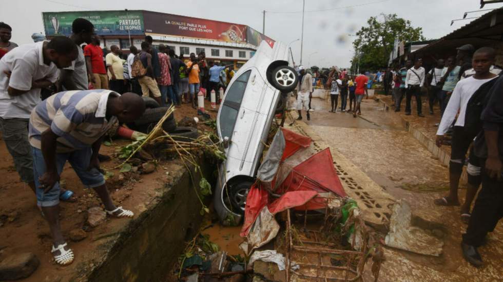 Côte d'Ivoire : des pluies torrentielles causent la mort d'une vingtaine de personnes à Abidjan