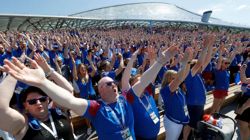 99,6 % des téléspectateurs islandais regardaient le premier match de l'Islande au Mondial dimanche