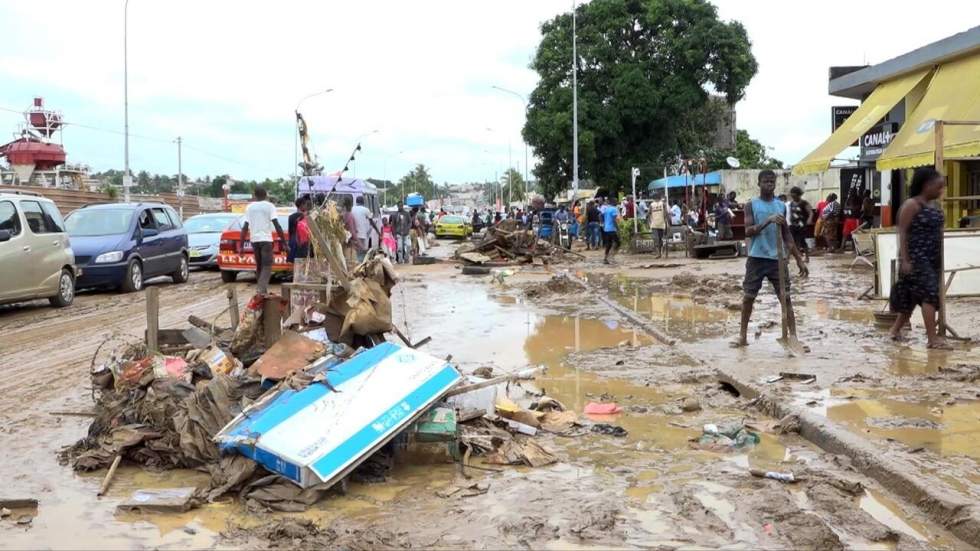 Inondations en Côte d'Ivoire, au moins 18 morts à Abidjan