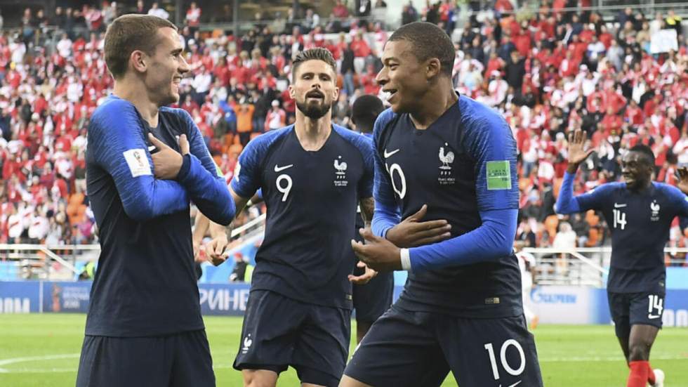 Mondial-2018 : vainqueurs du Pérou, les Bleus sont en huitièmes