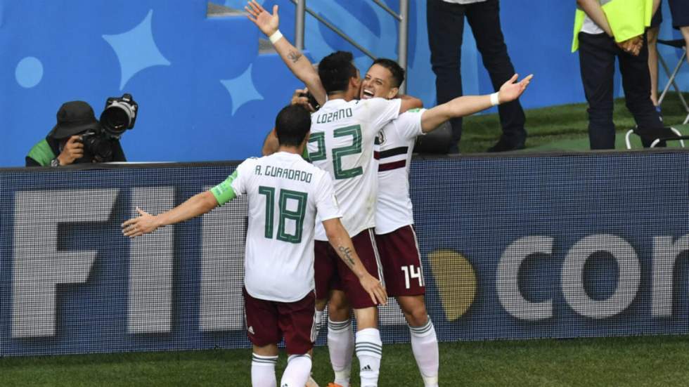 Mondial-2018 : le Mexique surclasse la Corée du Sud et s'approche des 8e Mondial-2018 : le Mexique surclasse la Corée du Sud et s'approche des 8e