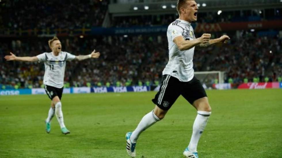 Mondial-2018 : l'Allemagne arrache la victoire face à la Suède à la dernière seconde