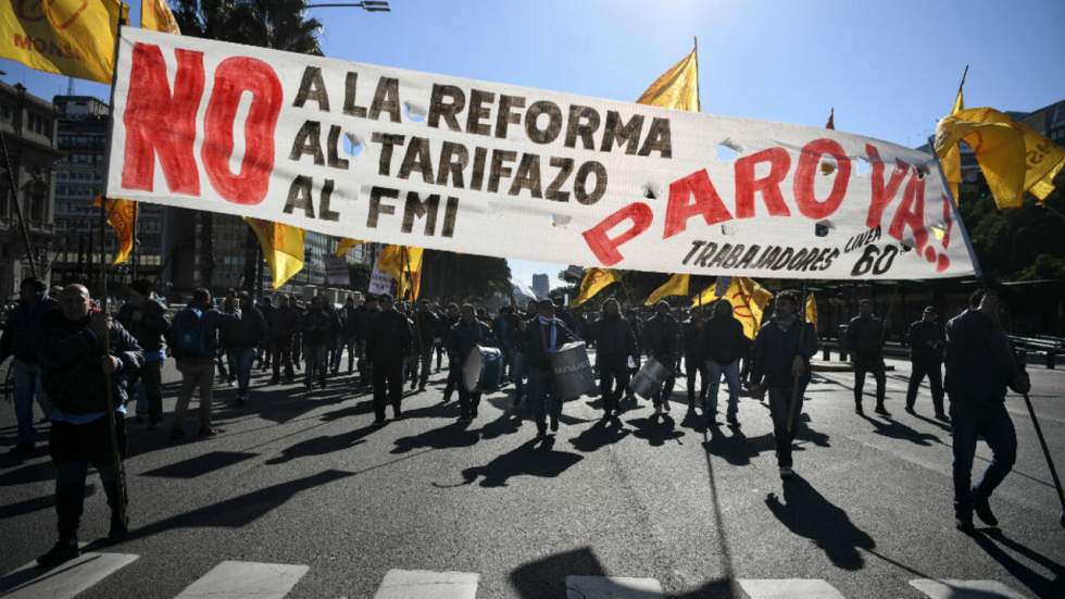 L'Argentine paralysée par une grève générale contre la rigueur et le FMI