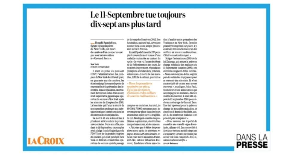 "Le 11 septembre tue toujours" "Le 11 septembre tue toujours"