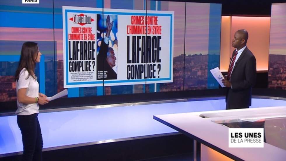 "Crimes contre l'humanité en Syrie : Lafarge complice ?" "Crimes contre l'humanité en Syrie : Lafarge complice ?"