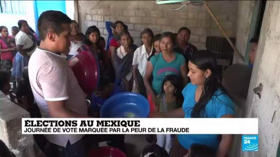 Appelés aux urnes, les électeurs mexicains craignent les fraudes et les violences Appelés aux urnes, les électeurs mexicains craignent les fraudes et les violences