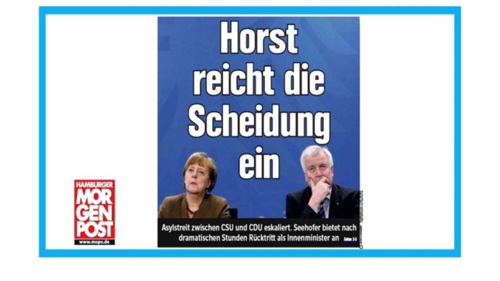 "Coalition allemande: procédure de divorce entamée ?"