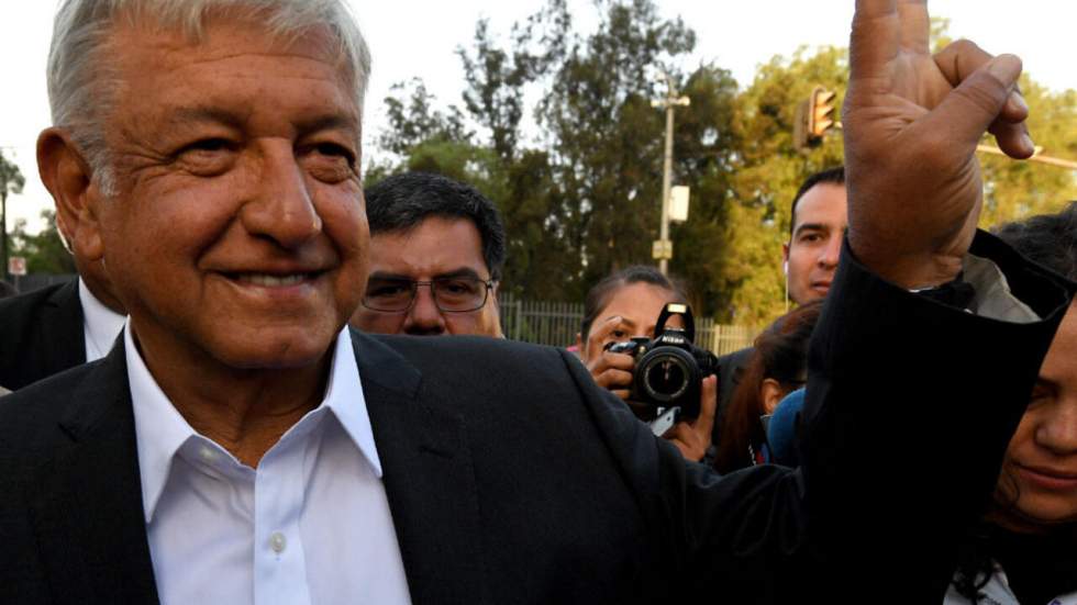 Mexique : élu avec 53 % des voix, López Obrador offre une victoire historique à la gauche