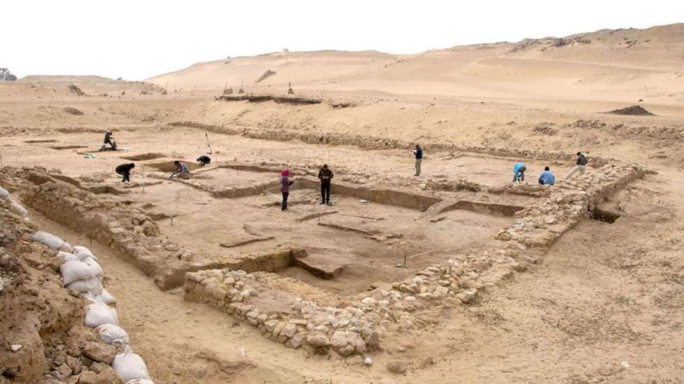 En images : deux résidences vieilles de 4 500 ans découvertes près des pyramides de Gizeh