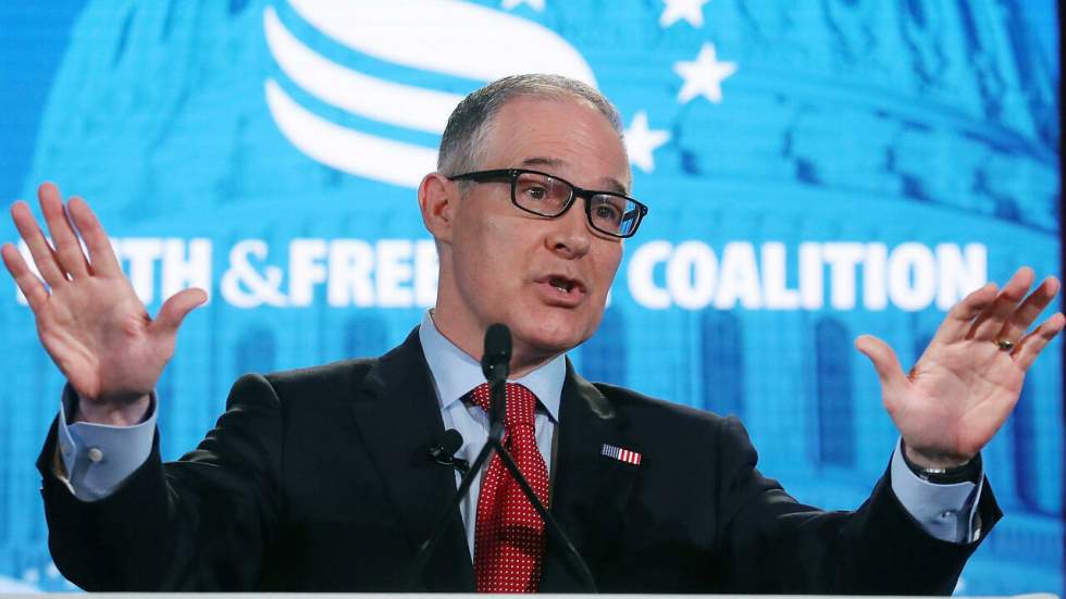Donald Trump lâche son ministre de l'Environnement, affaibli par les scandales