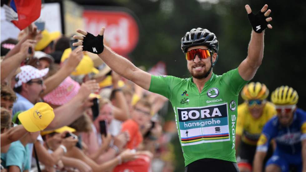 Tour de France : Sagan remporte la 5e étape, Van Avermaet garde le jaune
