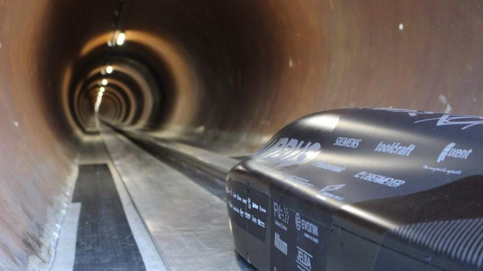 Un nouveau record de vitesse a été atteint par la technologie Hyperloop mais on est encore loin du but Un nouveau record de vitesse a été atteint par la technologie Hyperloop mais on est encore loin du but