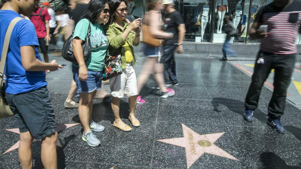 L’étoile de Donald Trump sur Hollywood Boulevard a été détruite à coups de pioche