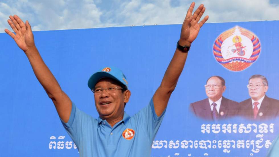 Cambodge : Hun Sen, l'ex-Khmer rouge au pouvoir sans partage Cambodge : Hun Sen, l'ex-Khmer rouge au pouvoir sans partage