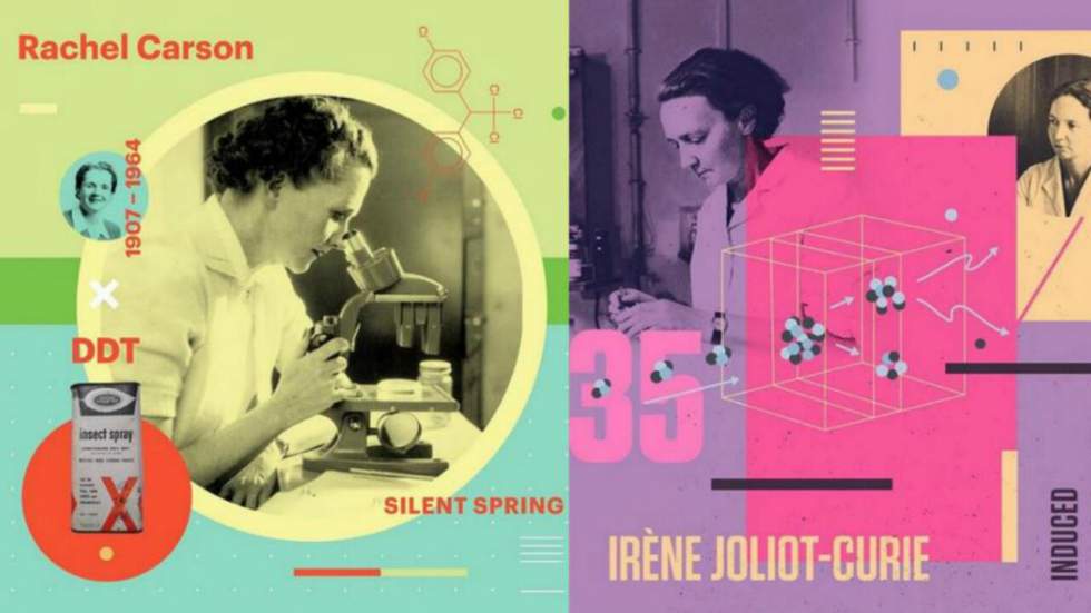 Une artiste rend hommage aux femmes scientifiques dans une magnifique série de posters