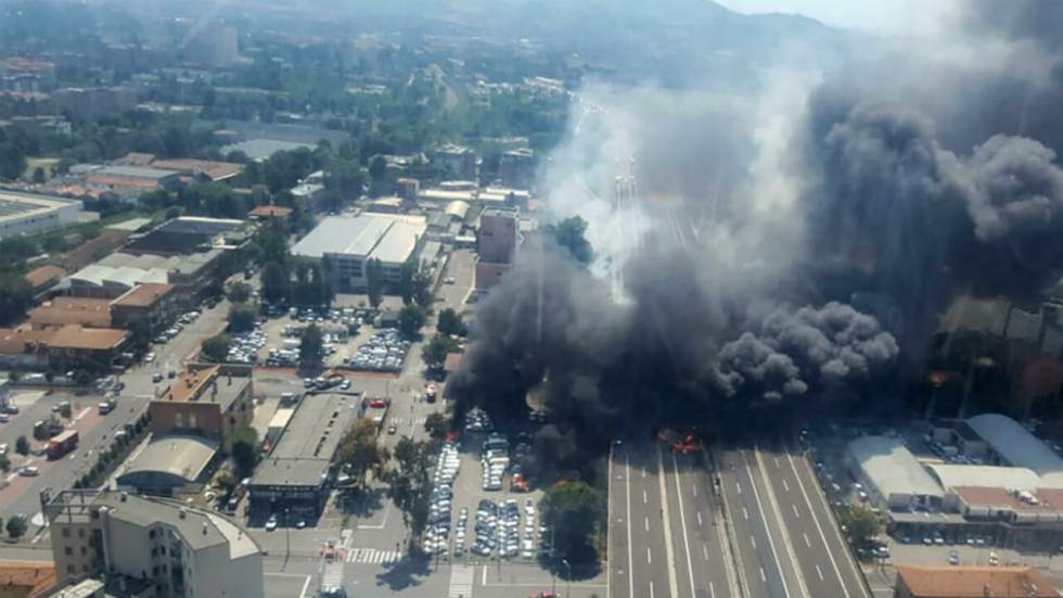 Italie : un camion explose à Bologne, un mort et plus de 40 blessés